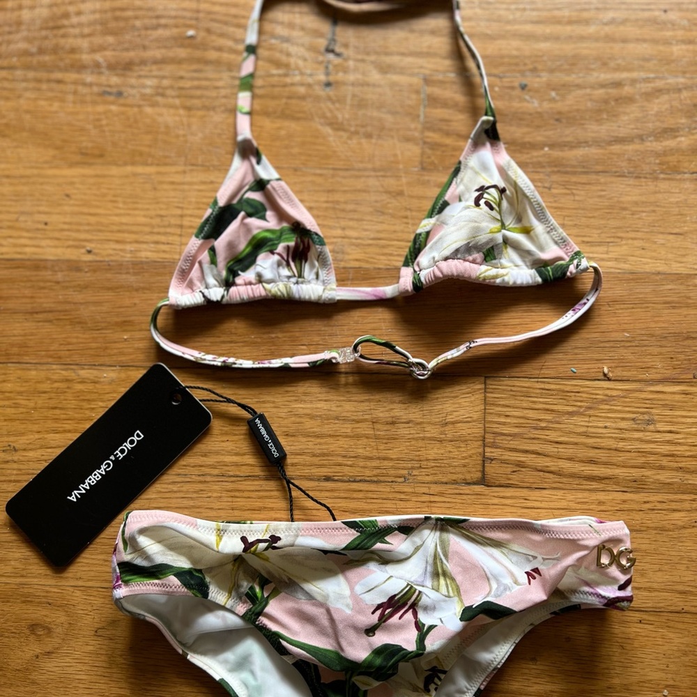 Brand New Dolce & Gabanna bikini set size 5